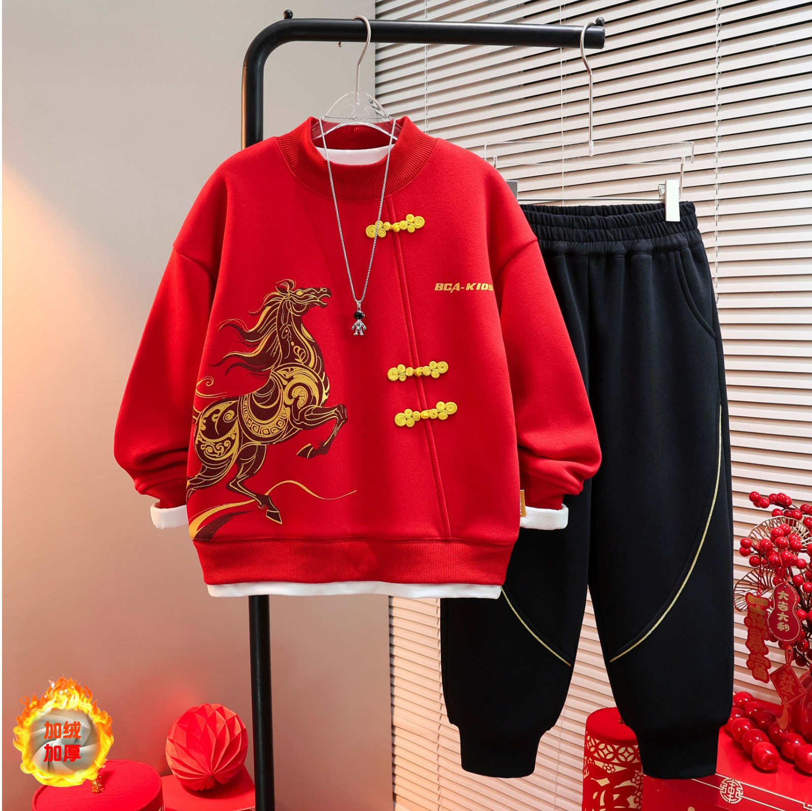 男童加厚保暖套装2025冬季新款男孩休闲运动两件套洋气时尚冬装酷,童装/婴儿装/亲子装,儿童运动套装,淘宝优惠券,粉丝福利购,淘宝优惠卷