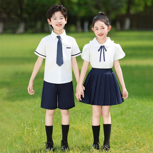 夏季短袖校服园服套装六一演出