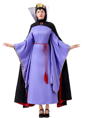 万圣节童话白雪公主cos服恶毒皇后继母后妈cosplay动漫话剧演出服