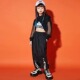 女童街舞潮服爵士舞演出服六一儿童嘻哈表演服炸街jazz舞蹈服套装