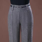 西裤 加厚休闲裤 女式 羊毛呢微喇叭直筒裤 2025年冬季 新款 中年妈妈裤