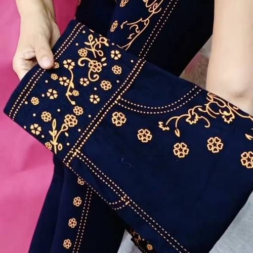 高腰高弹力外穿透气仿牛仔打底裤