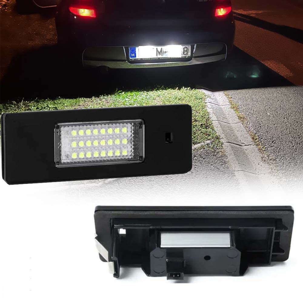 适用宝马迷你MINI cooper R55 Countryman R60 R61 LED后车牌照灯