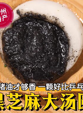 常州黑芝麻馅壹号大汤圆3袋包邮