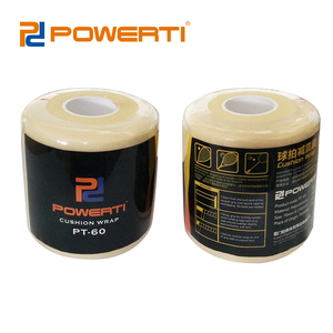 新款POWERTI羽毛球拍白色薄款打底膜底胶减震膜 缓冲膜拍柄膜包邮