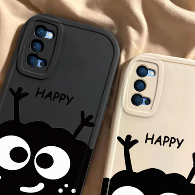 适用于Reno4壳Reno4pro新款Reno4se保护oppo套ppo磨砂硅胶oppreno防摔opρo男por女reon全包rone卡通外壳