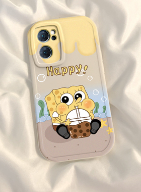 适用于opporeno7壳新款reno7pro保护套Rone7se全包Reon7por软硅胶opp0pp0ppo防摔opopreno7可爱女简约男7