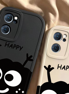 适用于opporeno7壳新款reno7pro保护套Rone7se5g全包oppReon7por软硅胶opp0pp0ppo防摔opopreno7男女卡通