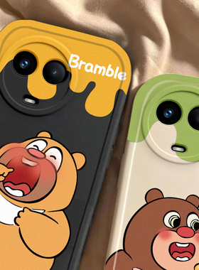 适用于真我v50壳oppo新品V50S5G简约卡通RMX3781硅胶套3783新款网红realmeV5Os防摔全包OPPORealme男女潮