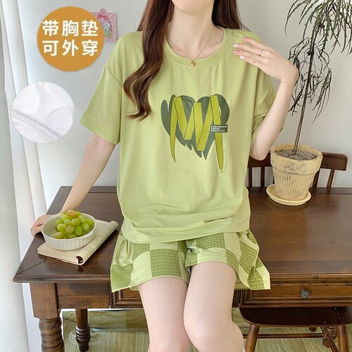 高级感带胸垫睡衣女夏天2026新款
