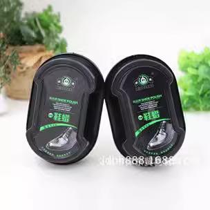 鞋油鞋刷海绵擦皮鞋神器无色棕色通用真皮保养油黑色护理鞋蜡清洁