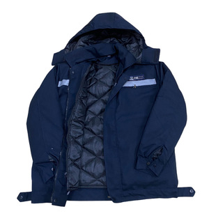 新款中核二二棉服冬季加厚涤棉帆布可脱卸内胆棉衣棉裤保暖防风