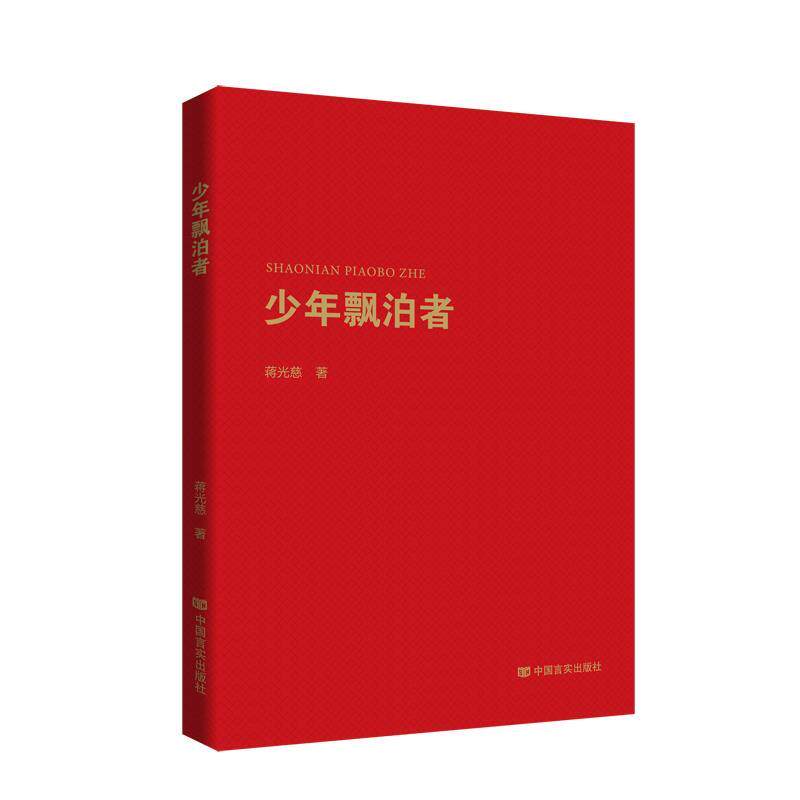 【文】 少年飘泊者 9787517153160 中国言实出版社