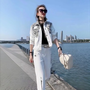 2026年时尚休闲女装牛仔套装