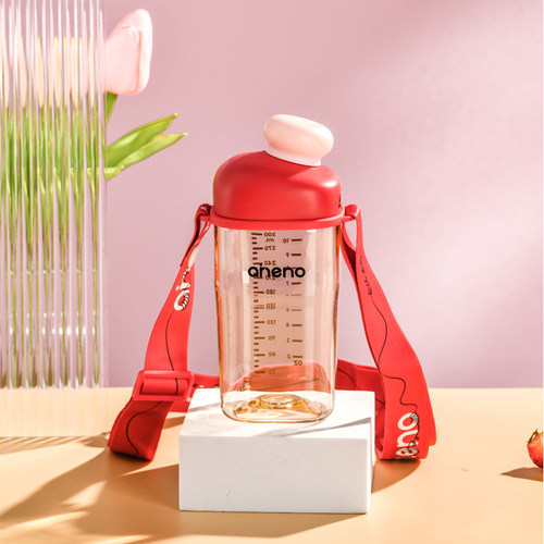 恩尼诺ppsu300ML带刻度直饮杯