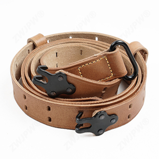 美式复古M1907/M1903/M1加兰德背带纯手工头层皮复刻背带