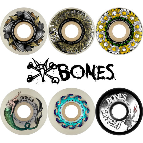 专业滑板轮BONESX配方龙轮