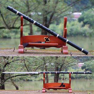 笛子剑可吹防身棍中短刀剑古风演奏武器一体车载冷兵器萧剑未开刃