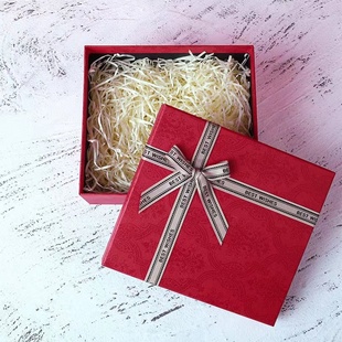 推荐装红包礼盒送拉菲草2-100卡折叠红包可放下1万元以内