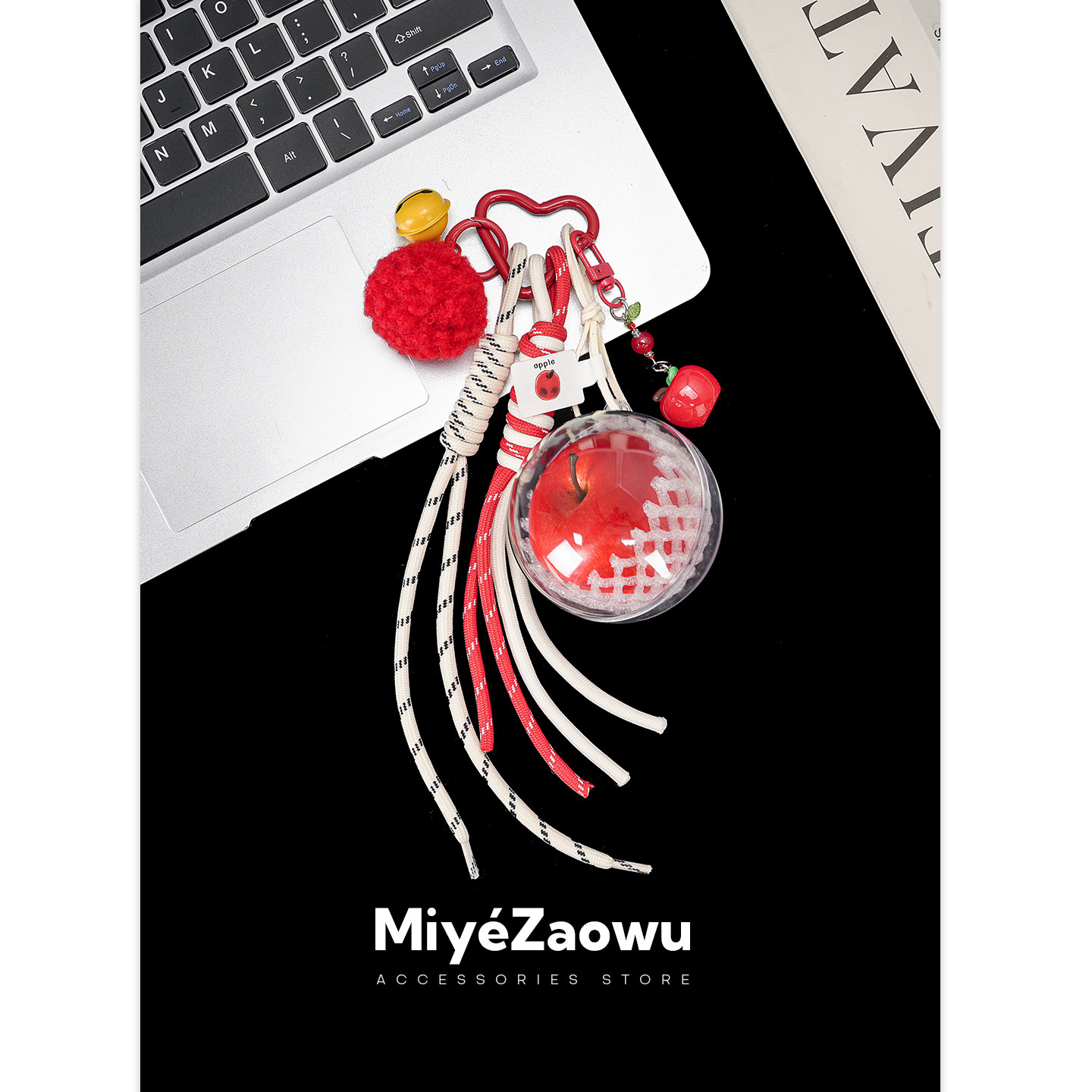 【弥野造物】圣诞礼物平安果挂件