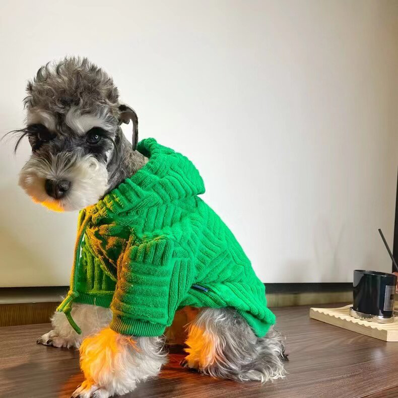 雪纳瑞柯基法斗八哥比熊休闲中小型犬猫咪卫衣狗狗衣服冬季保暖