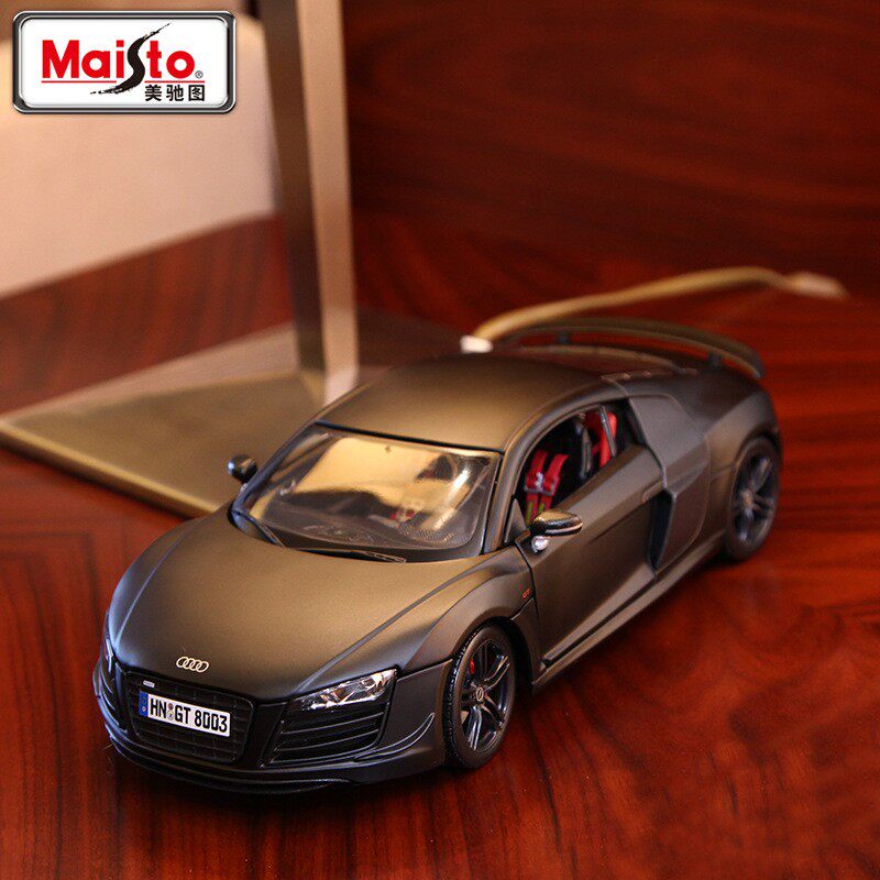 奥迪逼真摆件生日礼物汽车模型