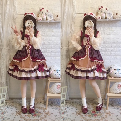 lolita春季小骑士连衣裙洋装