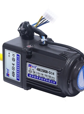 SuMai25W 220V 可调速电机 交流齿轮/减速电机马达 可逆电机