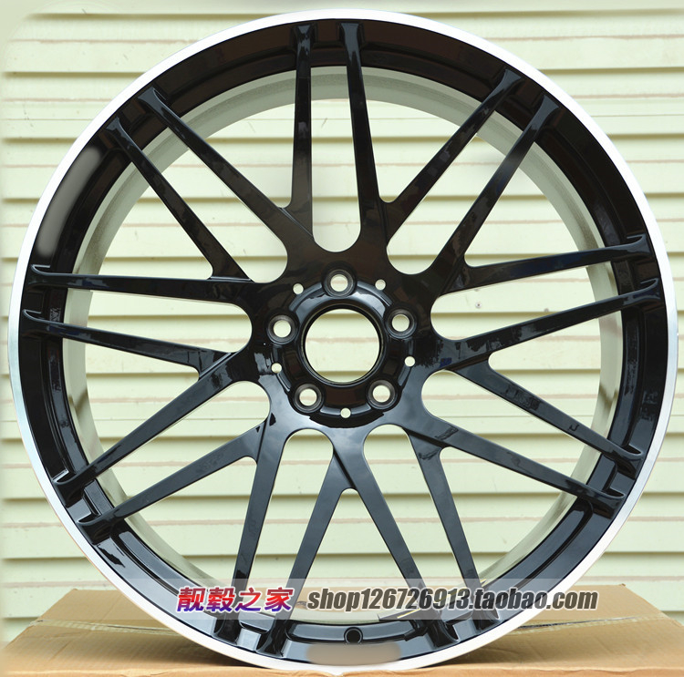 20 22寸适用于BRABUS巴博斯奔驰G55 G500 GL ML GLE GLS锻造轮毂