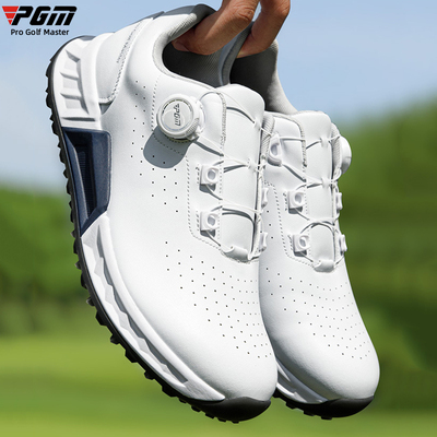 PGM高尔夫球鞋男士缓震回弹运动鞋旋钮鞋带男鞋秋季百搭透气鞋子