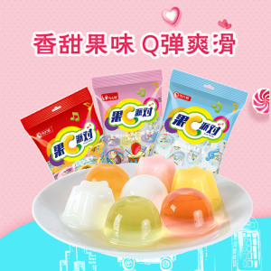 马大姐果c派对什锦果冻360g混合味儿童小零食布丁食品