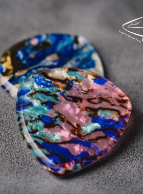 吉他拨片Eugene尤金Art Gallery美术馆系列高端收藏拨片2.5mm
