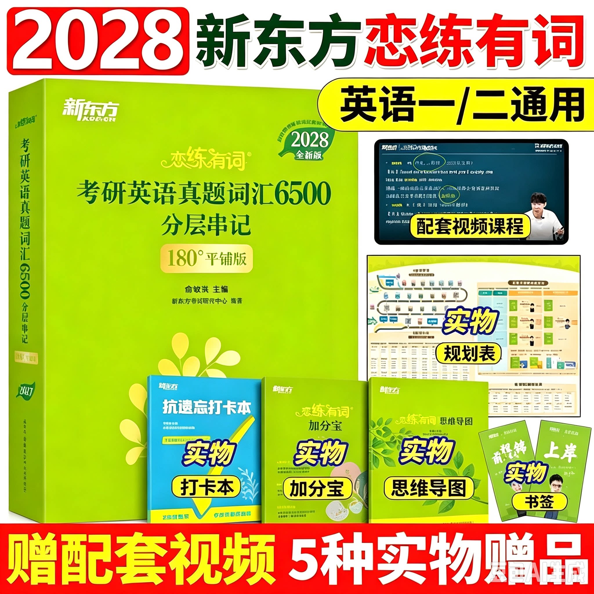 2028新版恋练有词考研词汇