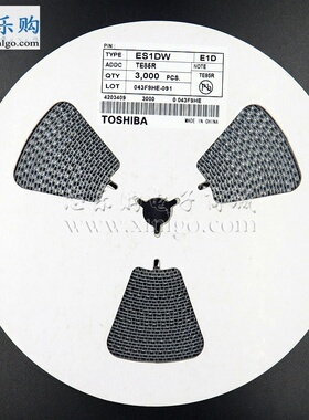 ES1DW (E1D) SOD-123 TOS/东芝 超快恢复二极管 一盘3000个