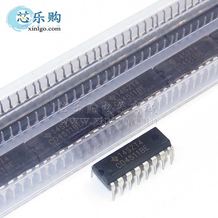 CD4511 CD4511BE DIP16 直插 TI 八路抢答器 逻辑芯片 [国产全新]