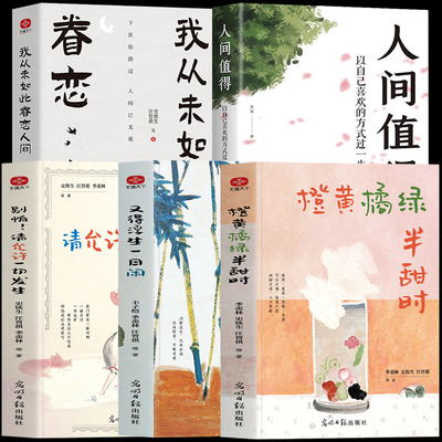 我从未如此眷恋人间全5册