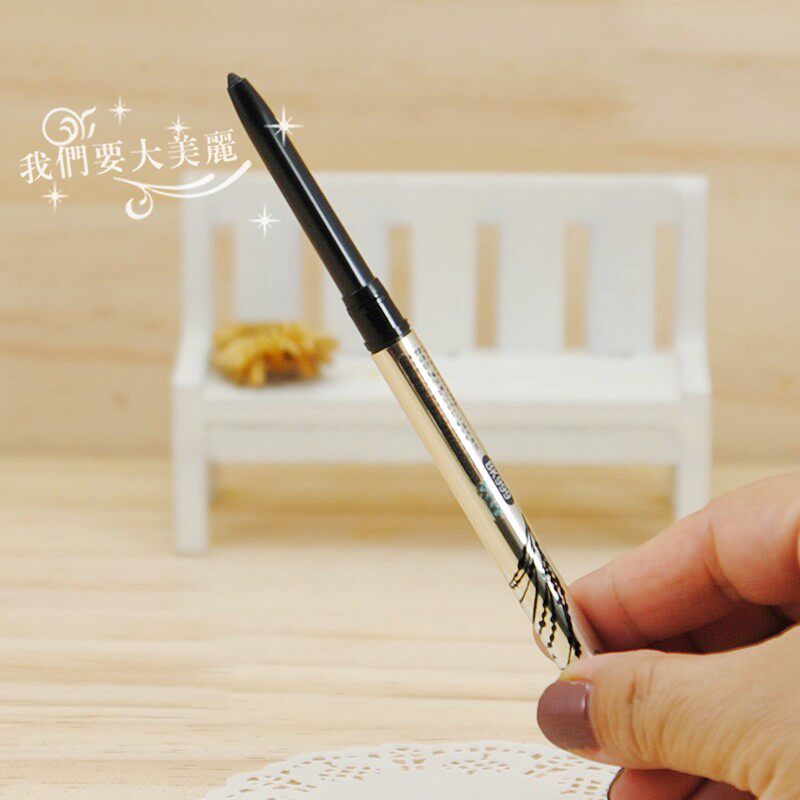 嘎嘎好用不晕染~资生堂INTEGRATE眼线胶笔BK999黑色易上色易卸