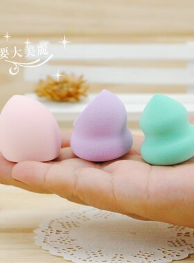 清送蛋架~日本rosyrosa 彩妆蛋粉扑美妆蛋水滴化妆海绵干湿两用