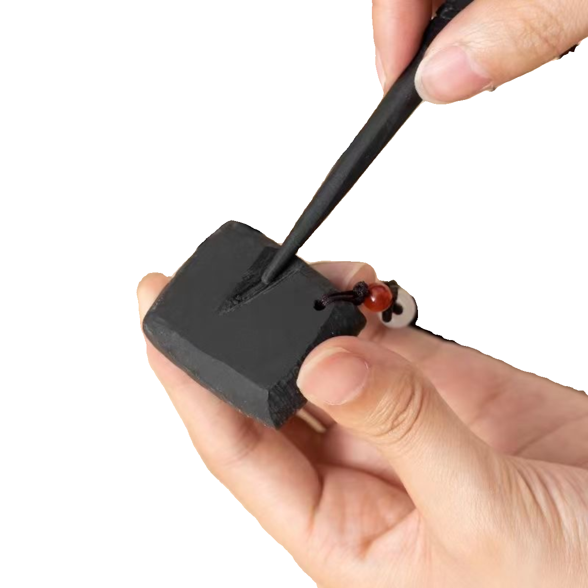 厂吾疆美 新疆石眉笔 塔吉克石眉笔 塔吉克族传统眉石礼盒装库