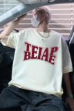 T652P26新品重磅纯棉短袖t恤休闲运动休闲宽松男生体恤衫，男装T恤，星座304A-1