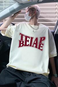 T652P26新品重磅纯棉短袖t恤休闲运动休闲宽松男生体恤衫图片