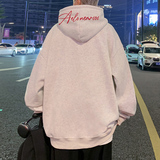 卫衣男春秋季2024新款纯棉简约潮牌帽衫美式男装潮牌长袖连帽外套，男装卫衣，星座304A-1