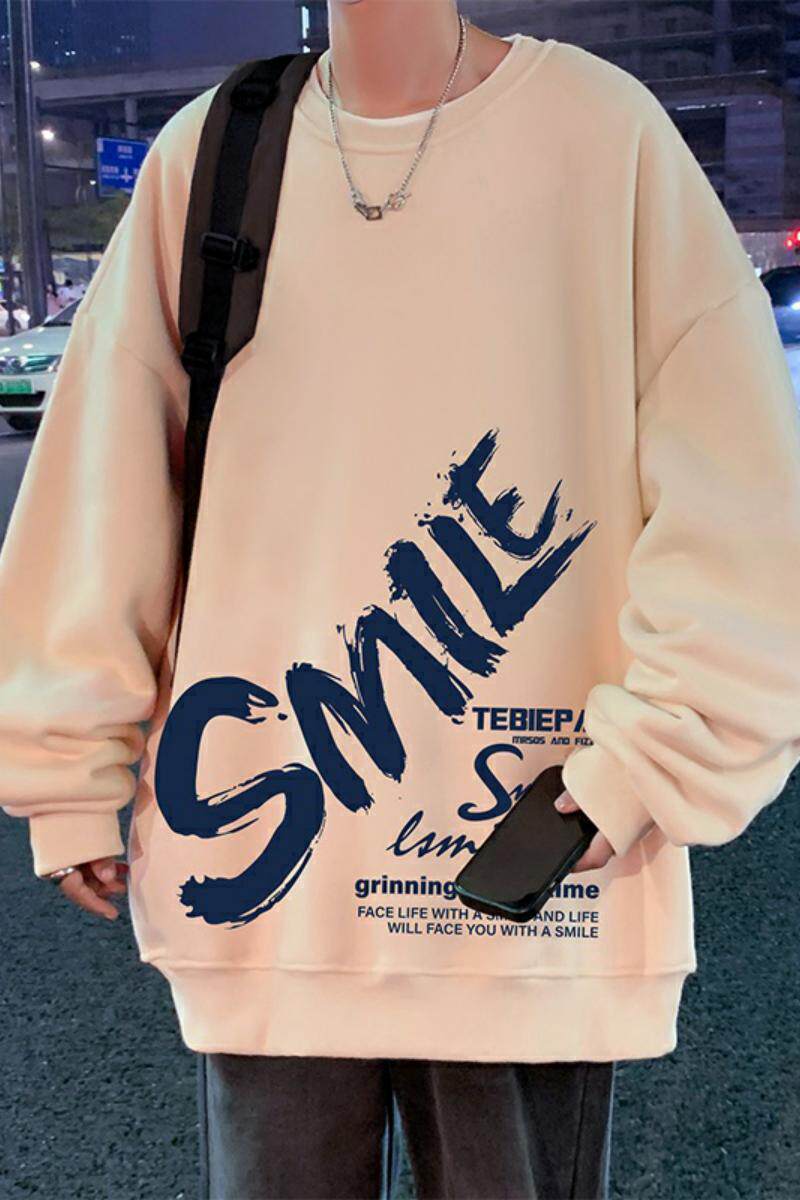 风卫衣男春秋季加绒加厚宽松潮牌oversize情侣打底衫长袖上衣服,男装卫衣,星座304A-1