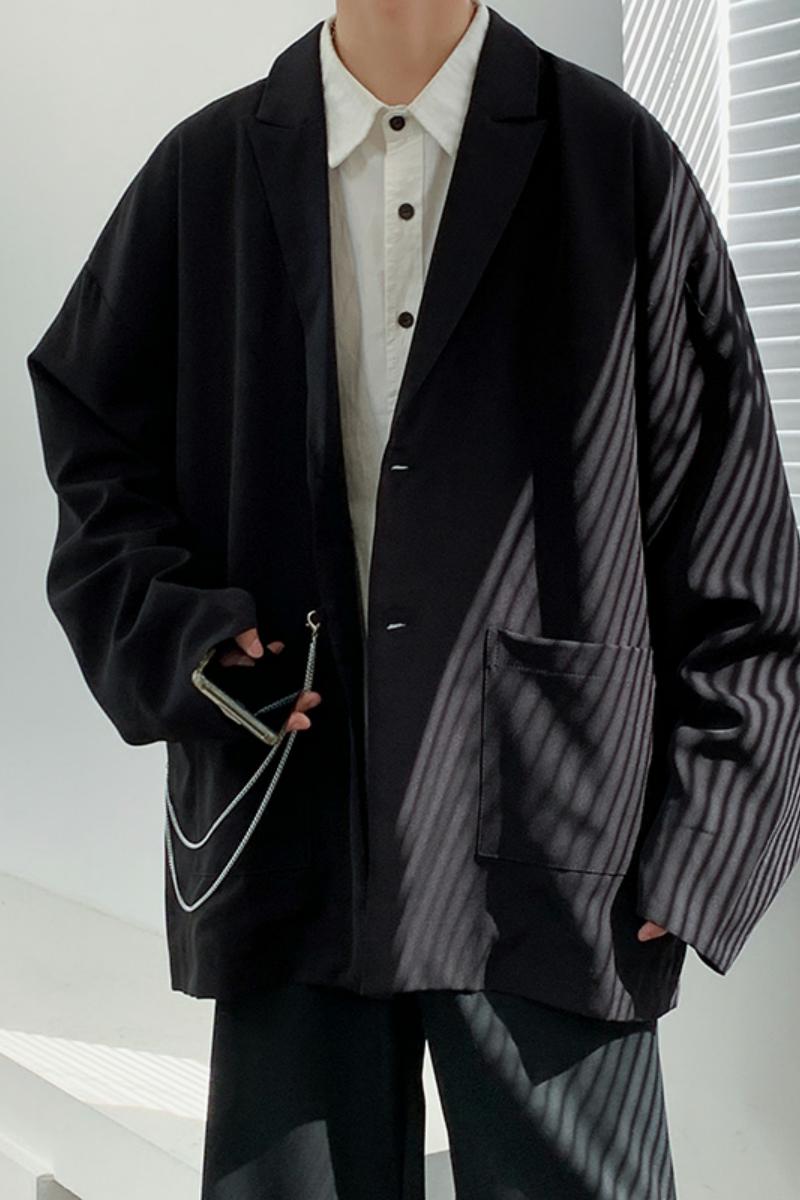 简约纯色宽松休闲小西裤韩版潮流XZ304B-2-40150A,男装西服,星座304A-1