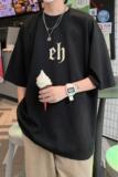 F005AKP32夏季发泡印花华夫格宽松短袖T恤男内搭半袖打底潮牌，男装T恤，星座304A-1