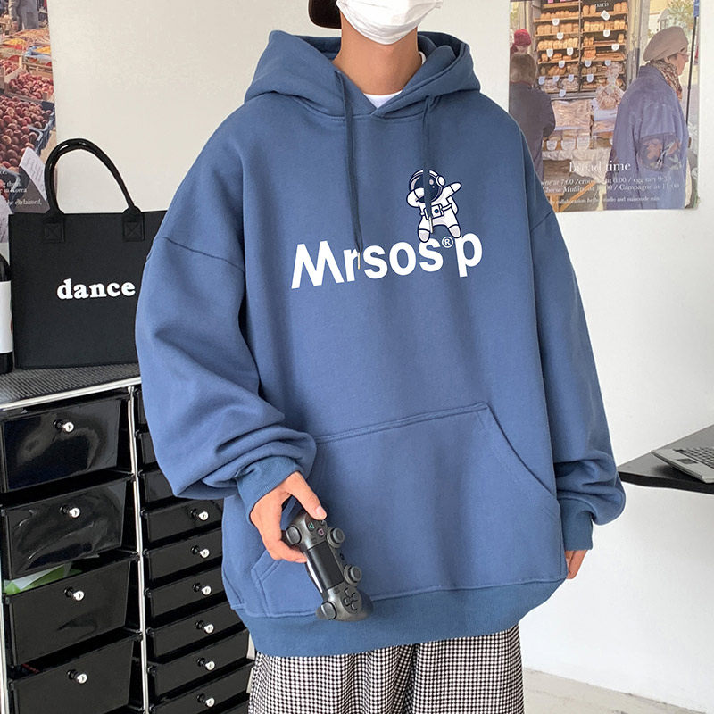 CM013加绒P65新品潮牌加绒美式卫衣男加厚情侣装连帽衫重磅外套,男装卫衣,星座304A-1