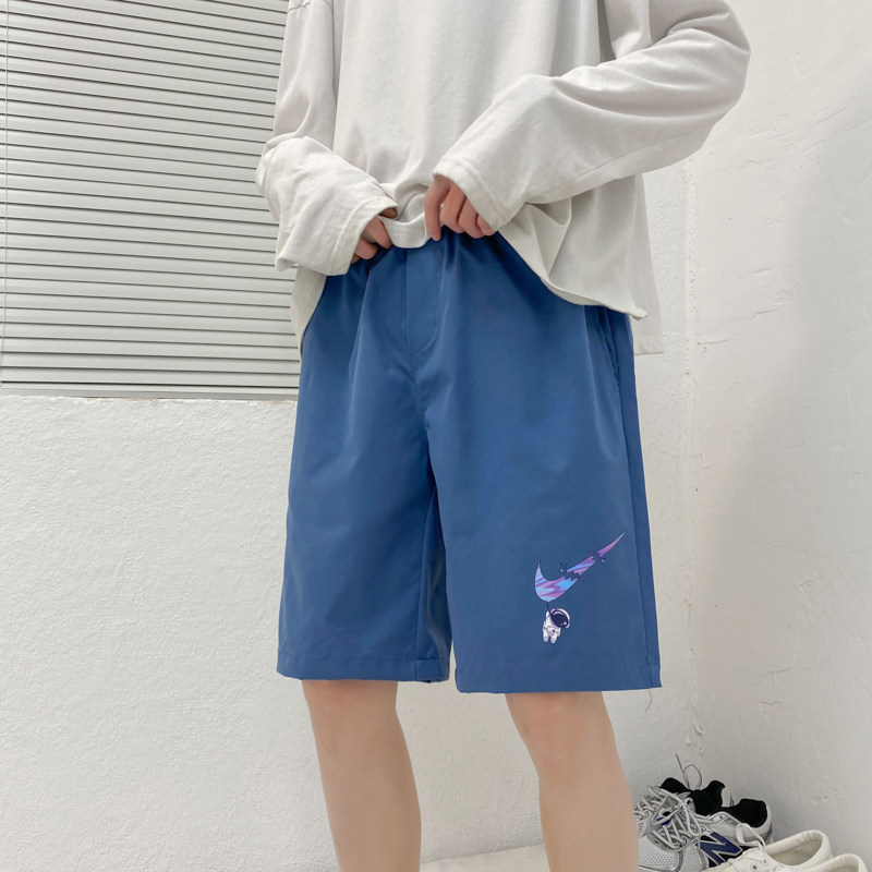 XZ304A-1-DK214CP30夏季时尚短裤男夏季薄款外穿五分裤运动冰丝,男装休闲裤,星座304A-1