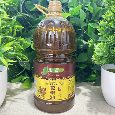 凡晨花椒油正宗汉源2.5L大瓶商用真麻油大豆油特香米线火锅