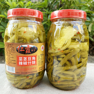 仁化丹霞酸菜茎豆角酸辣萝卜洋姜酸笋霞御供酸甜爽白糖韶关特产