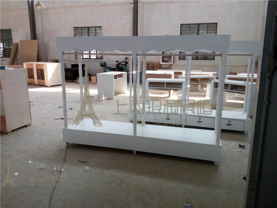 罗马柱烤漆服装店货架展示架中岛母婴童装内衣婚纱晚礼服西服展架